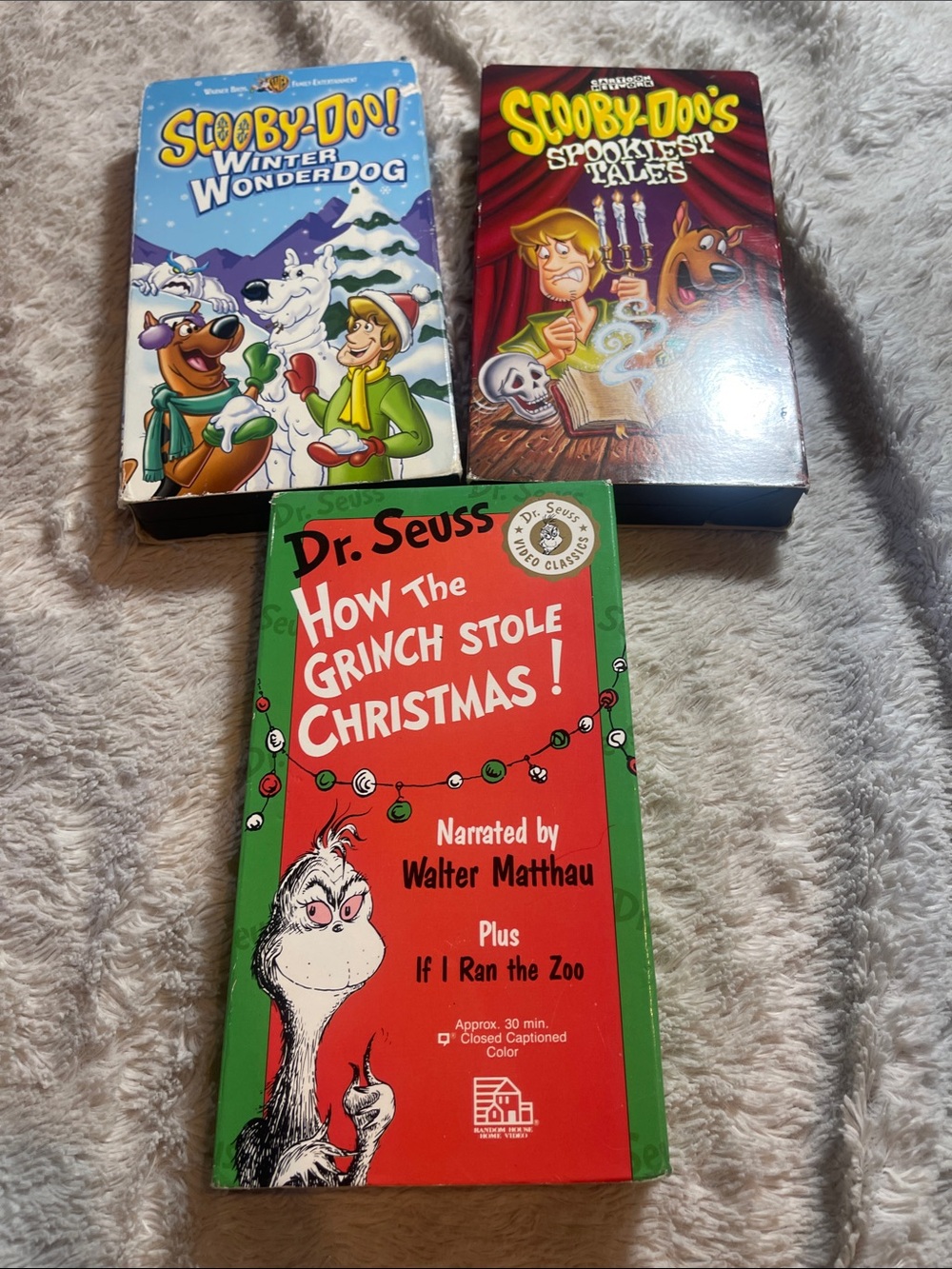 Holiday VHS bundle